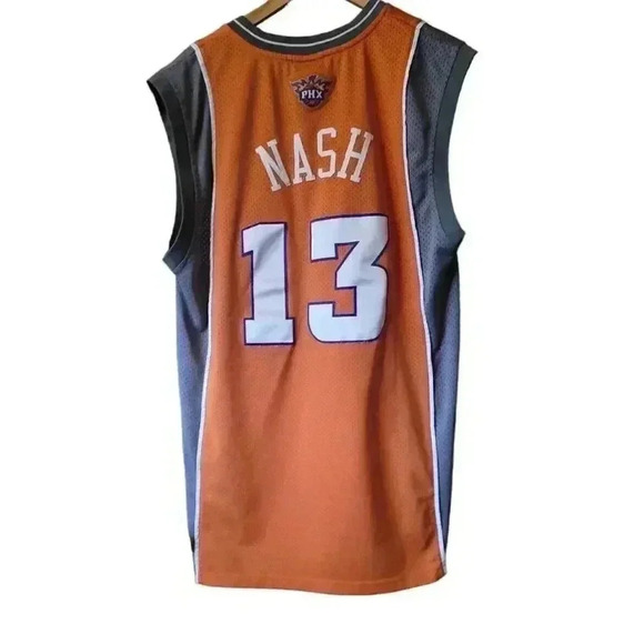 NBA Phoenix Suns STEVE NASH Reebok Orange Jersey Men's Size Large
